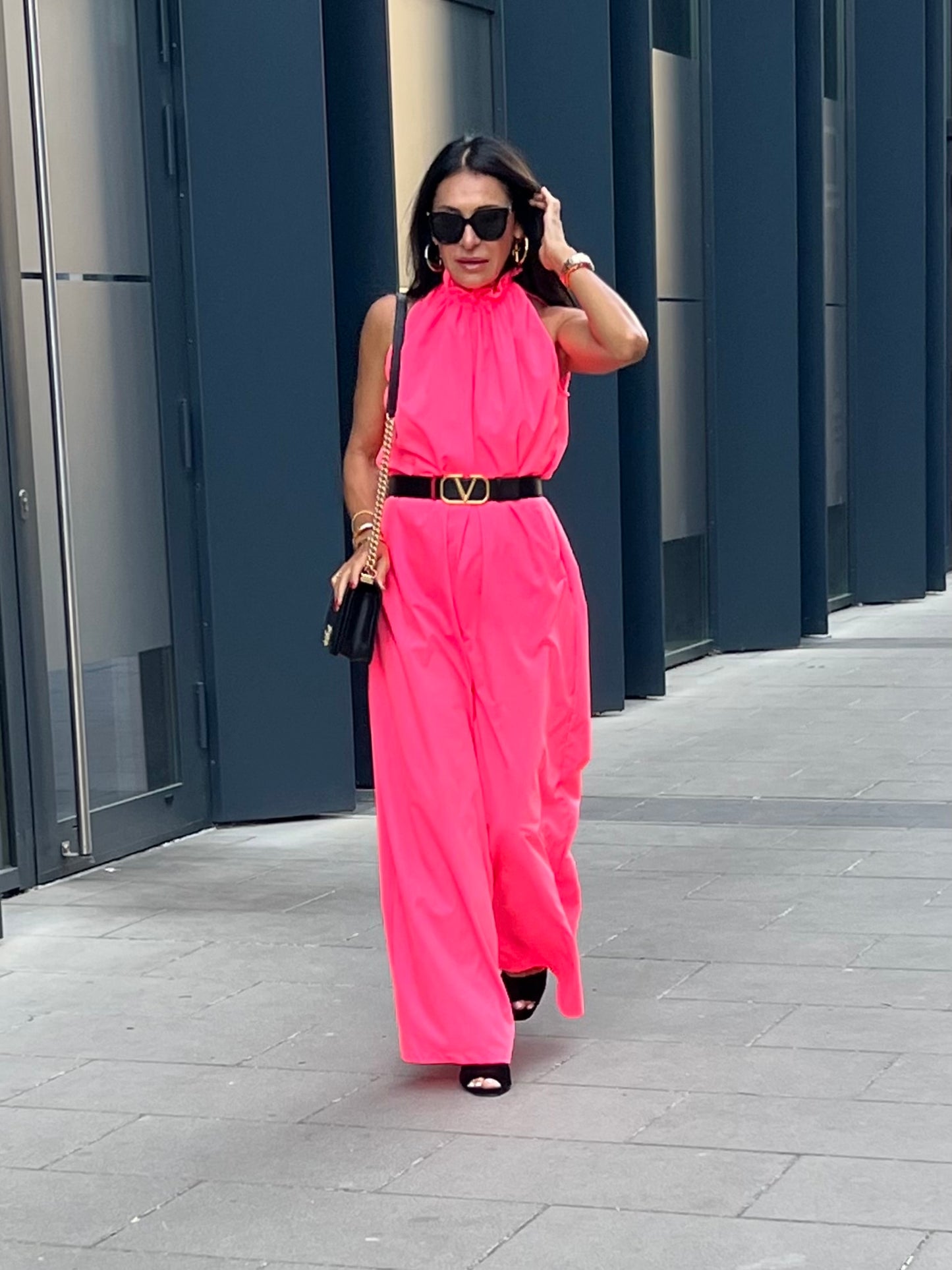 Jumpsuit Louise neonpink