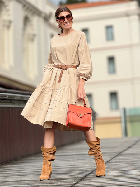 Robe Felicita Beige
