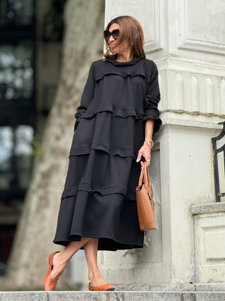 Kleid Lauren Schwarz