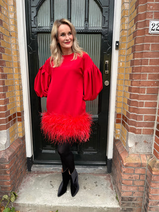 Federkleid Marcia Rot