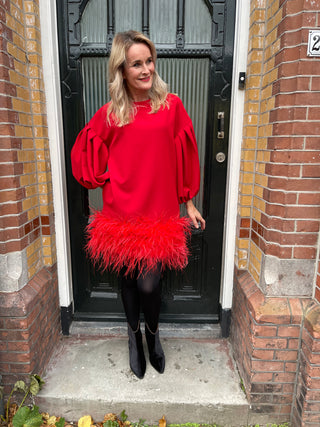 Federkleid Marcia Rot