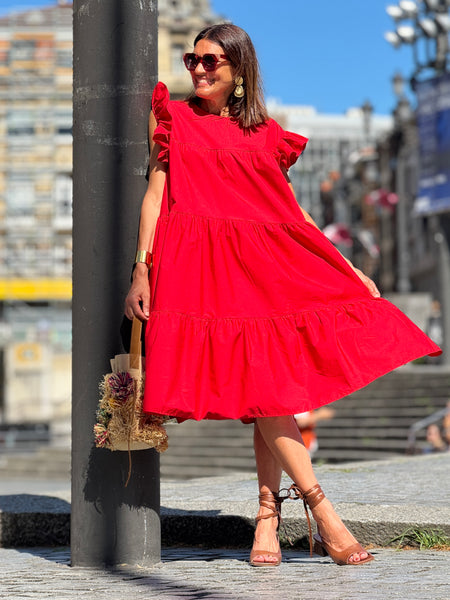 Robe Caro rouge