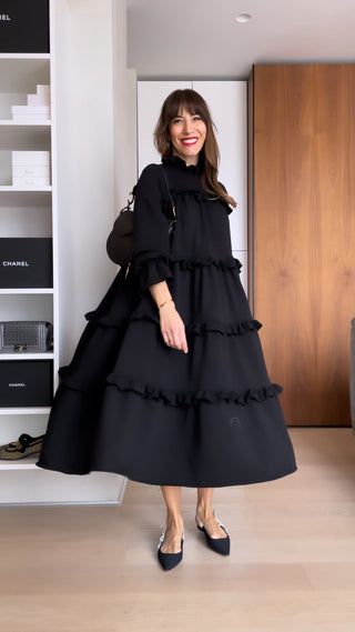 Kleid Lauren Schwarz
