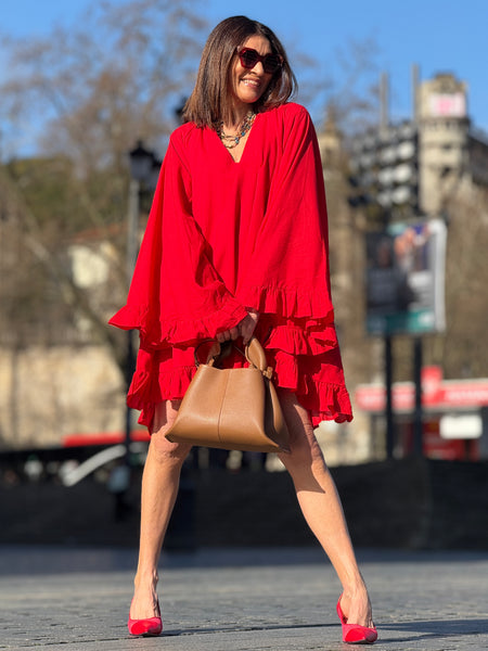 Vestido Camille rojo