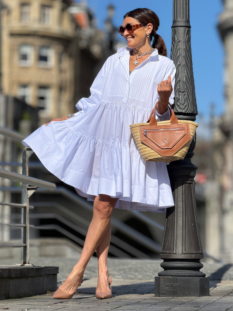 Dress Cecilia White – Marielle Stokkelaar