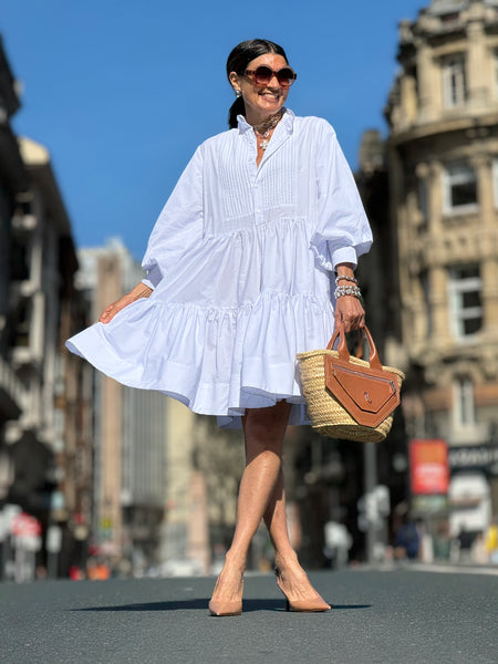 Kleid Cecilia Weiß
