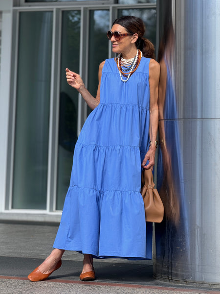 Robe Eléonore Bleu