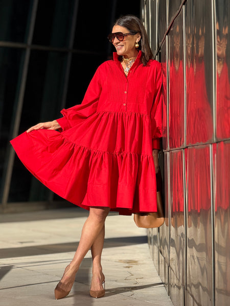 Vestido Cecilia rojo