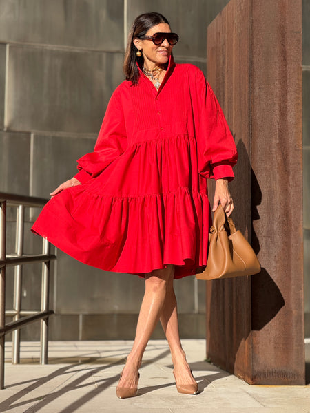Vestido Cecilia rojo