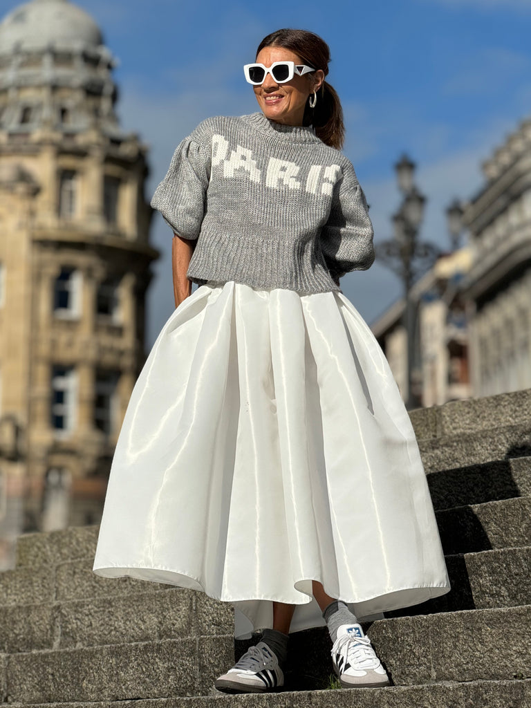Mikeala Skirt - White