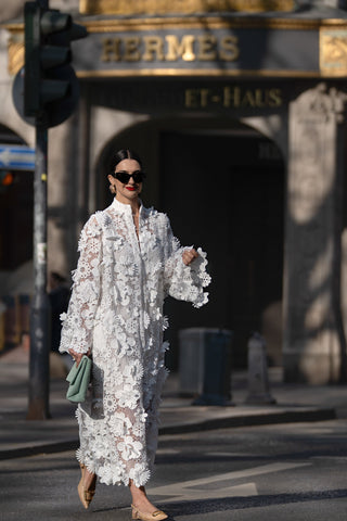 Robe Estelle Lace White