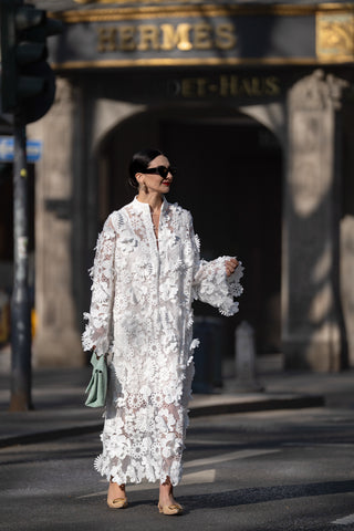 Robe Estelle Lace White