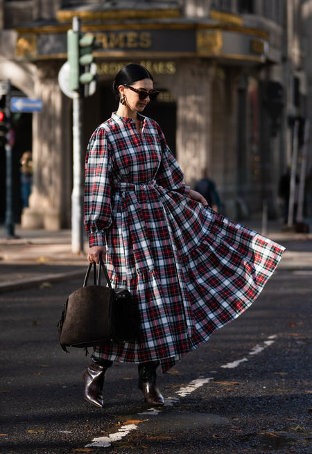 Abito Henriette Scottish Check