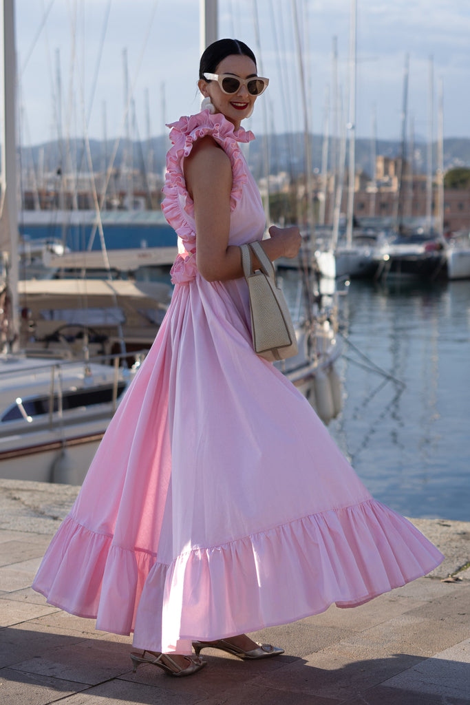 Dress Martinique Pink – Marielle Stokkelaar