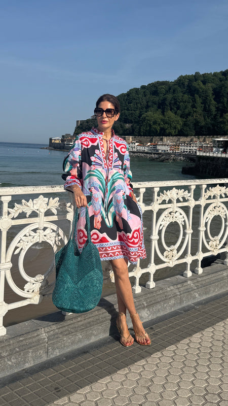 Dress Josephine Print Black