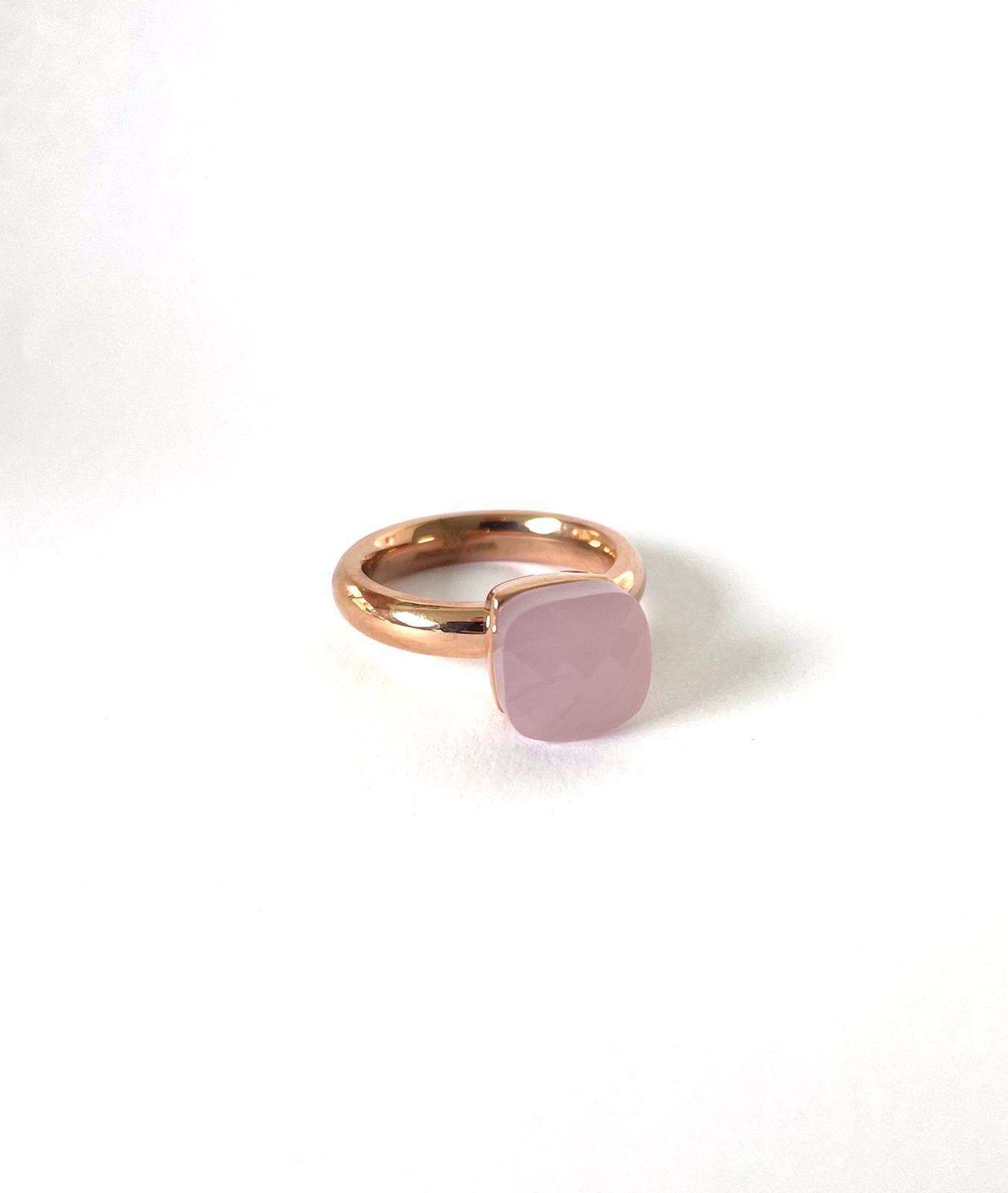 Ring rose stone matt