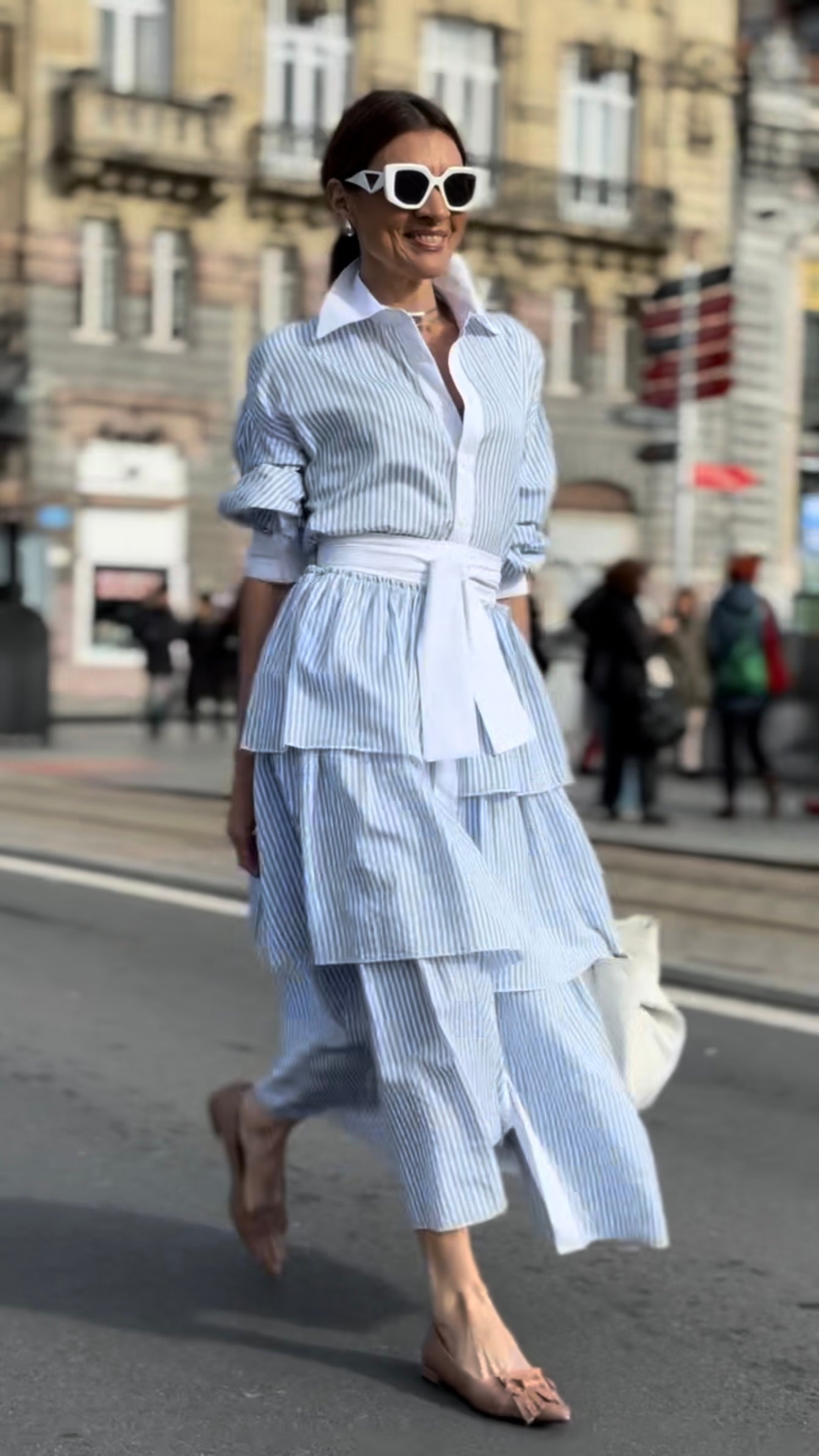 Dress Brittany Stripes Blue Dress Brittany Stripes Blue