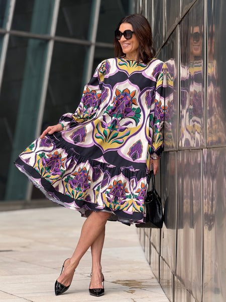 Dress Jada Print Black