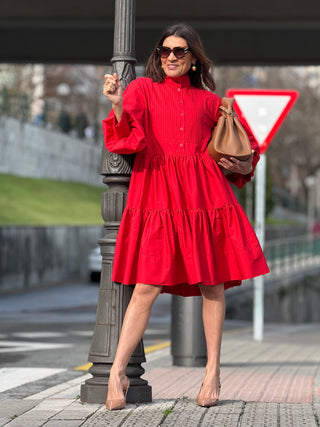 Kleid Cecilia Rot
