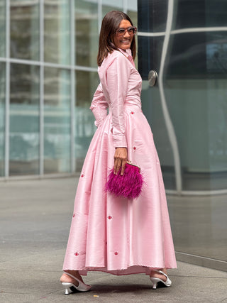Dress Juliette Embroidery Pink