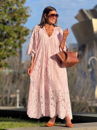 Kleid Ophelia Lace Pink