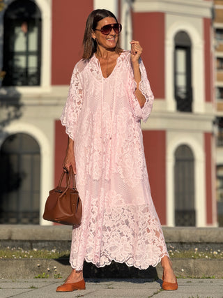 Kleid Ophelia Lace Pink