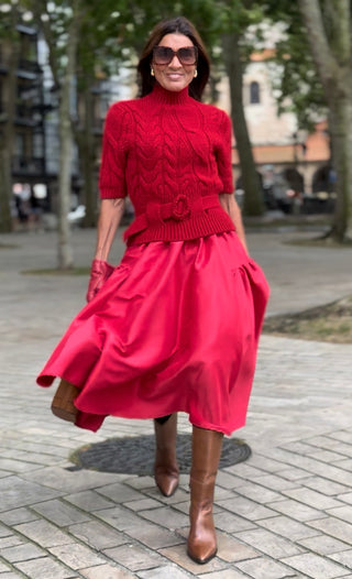 Skirt Myrthe Red