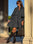 Abito a Mantella Augusta Check Navy