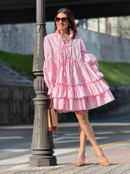 Vestido Kira rosa