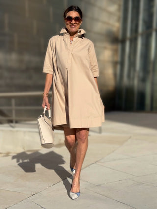 Kleid Laetitia Beige