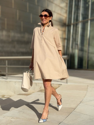 Kleid Laetitia Beige