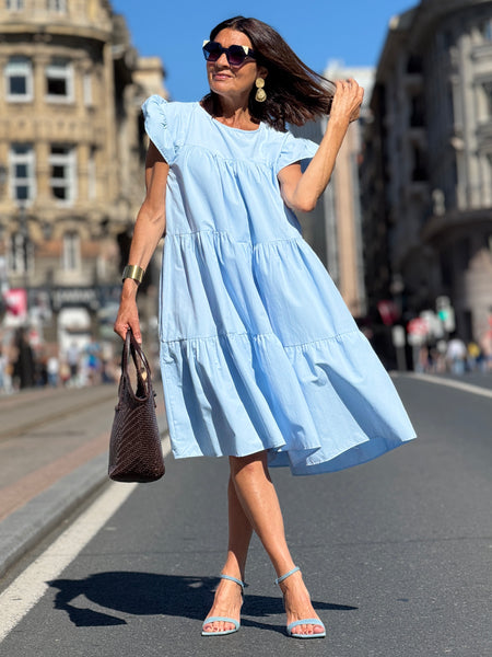 Dress Caro Light blue