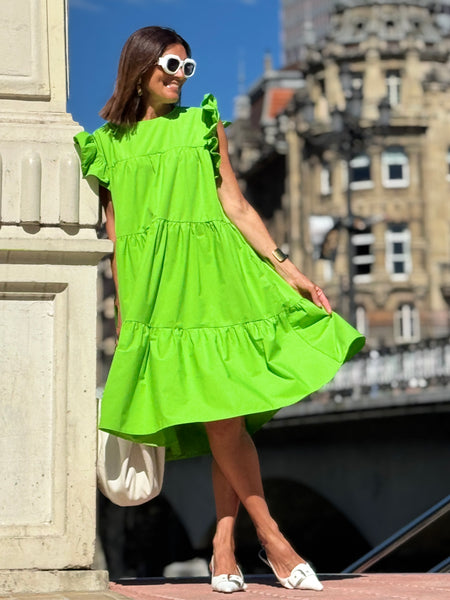 Kleid Caro Grün