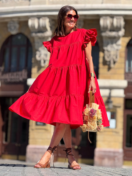 Robe Caro rouge 