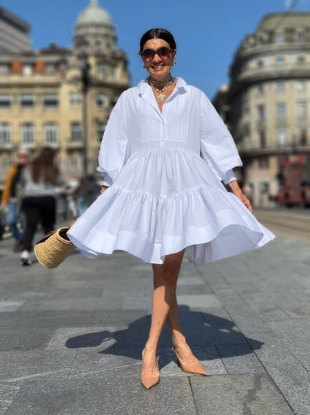 Kleid Cecilia Weiß