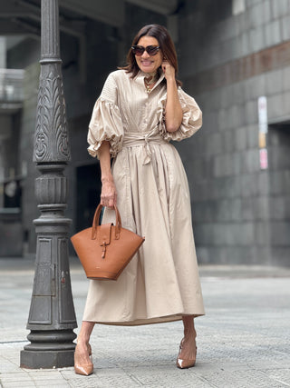 Dress Phoebe Beige