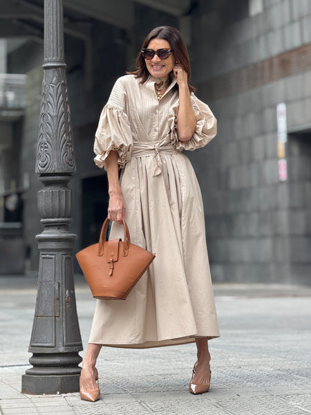 Dress Phoebe Beige