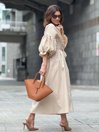 Dress Phoebe Beige