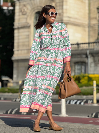 Dress Cassandra Print Green