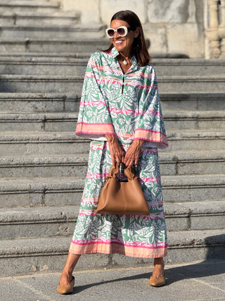 Dress Cassandra Print Green