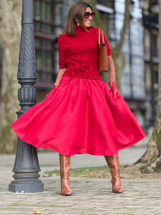 Skirt Myrthe Red