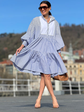 Dress Cecilia Stripe Blue