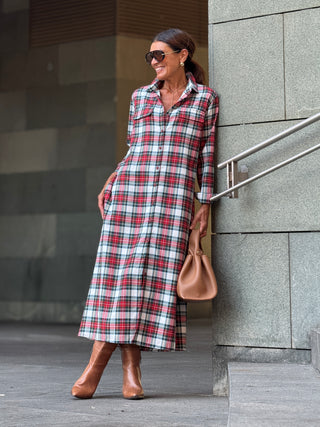 Dress Carolyn Scottish Check