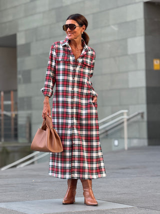 Dress Carolyn Scottish Check