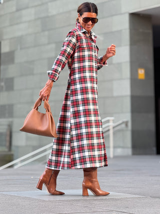 Dress Carolyn Scottish Check