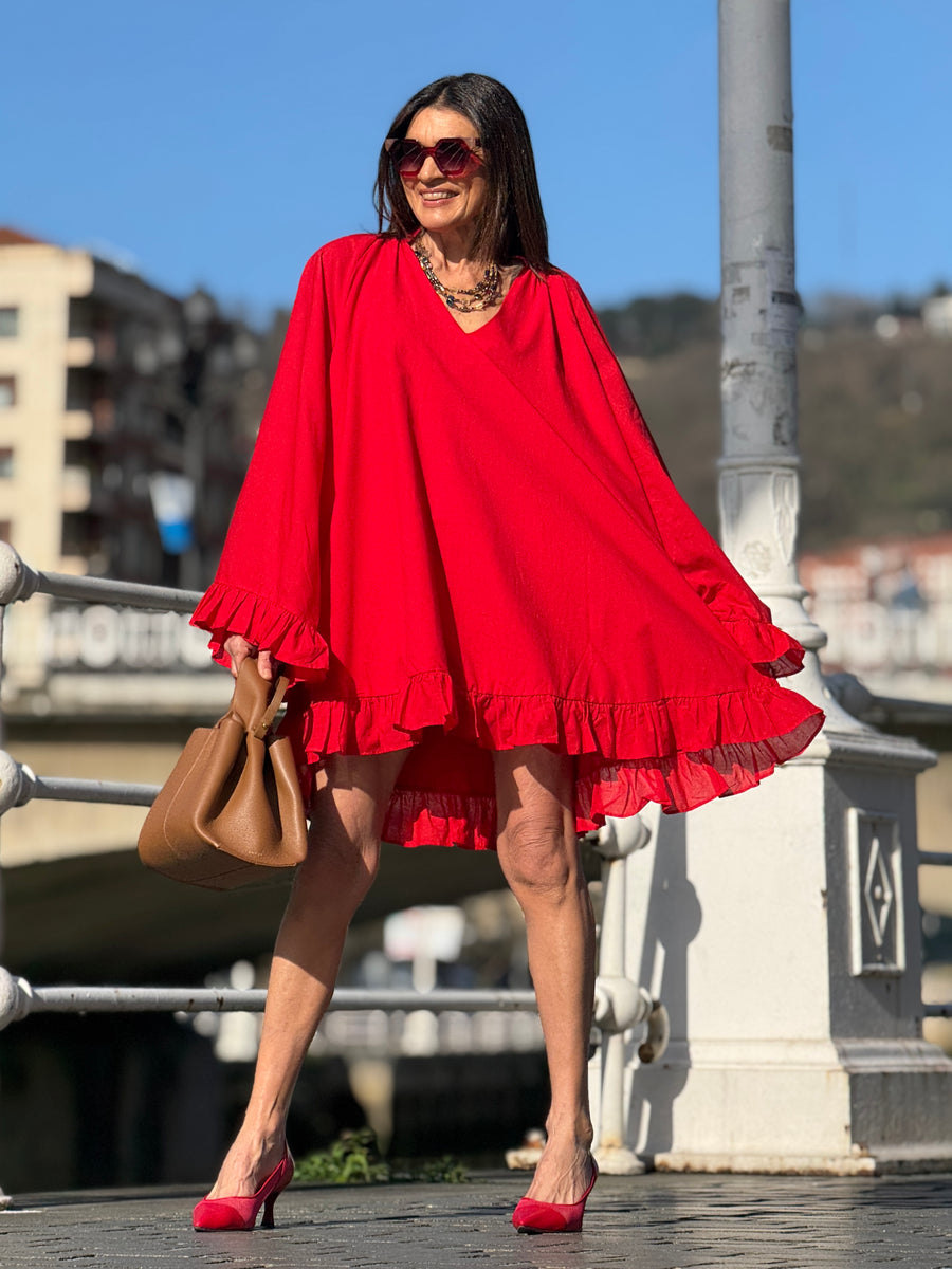 Vestido Camille rojo