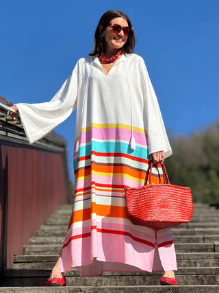 Kleid Louisa Streifen Multicolor