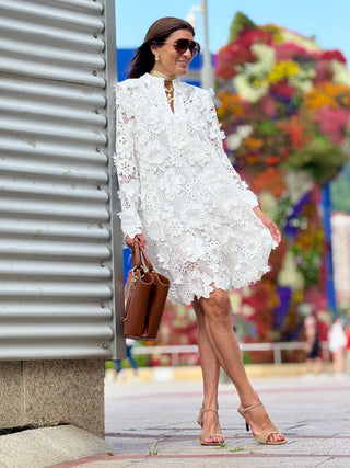 Kleid Florence Lace White