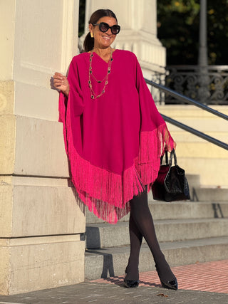 Dress Nina Fringe Pink