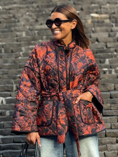 Cappotto Gabrielle in Jacquard Trapuntato